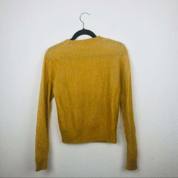 FRAME
Mohair Crew mustard Sweater - Picture 6 of 8